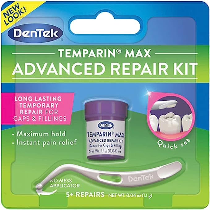 Dentek Temp Max Hold Tooth Repair Kit British Chemist