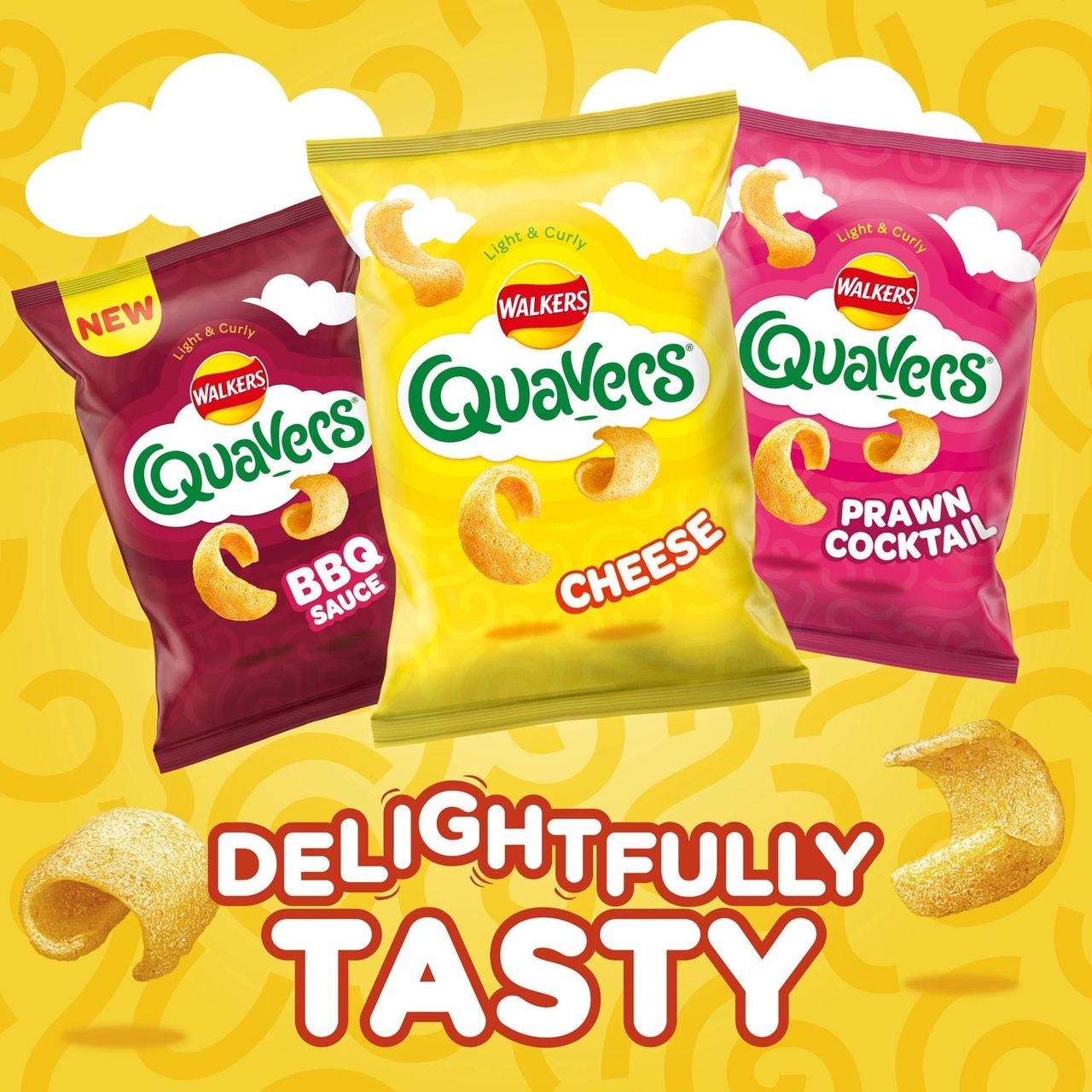 Walkers Quavers Cheese Snacks Crisps 34g | British Chemist